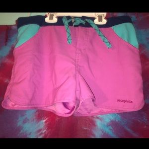 Patagonia colorblock shorts